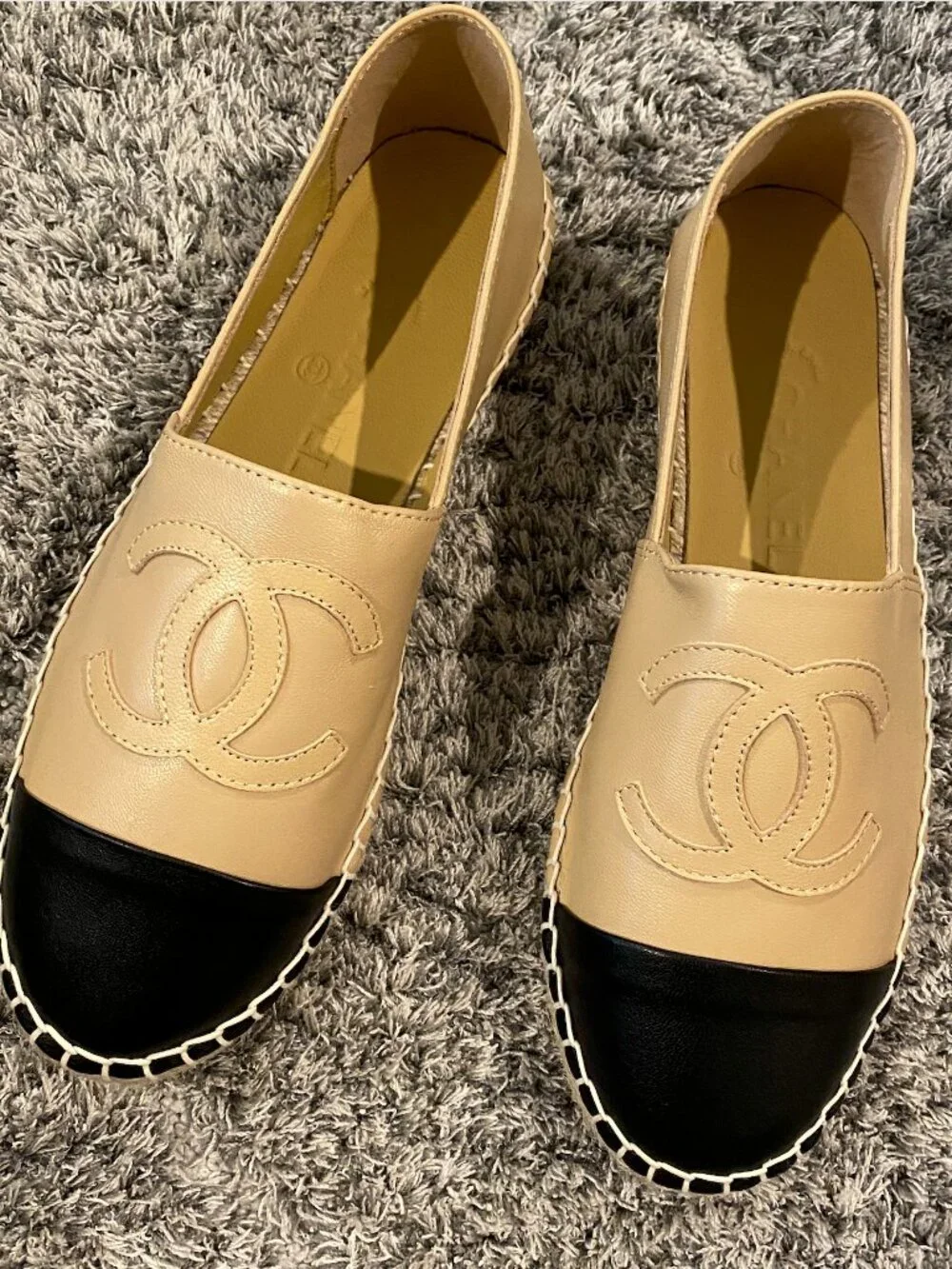 Chanel Lambskin Espadrilles